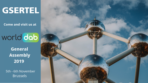 Come and visit us at WorldDAB General Assembly 2019