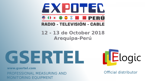 Gsertel will showcase its measuring technology to peruvian broadcasters at EXPOTEC