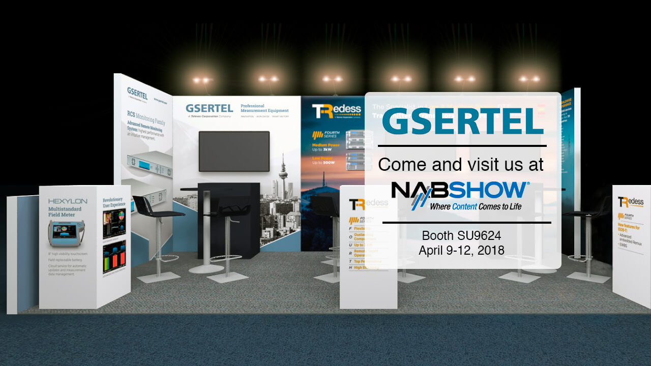 Gsertel's presence at the latest NAB show 2018