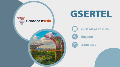 Gsertel en Broadcast Asia