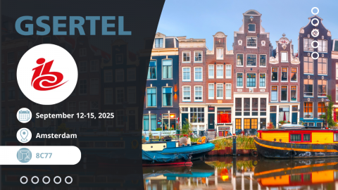 Gsertel at IBC 2025 — See you in Amsterdam!