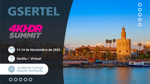 Gsertel estará presente 4KHDR Summit