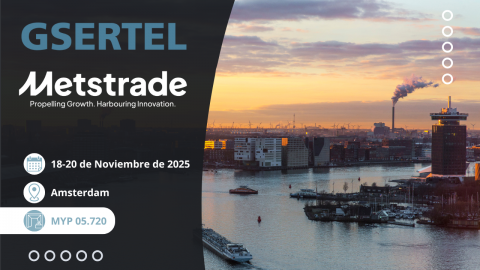 Gsertel estará presente en METSTRADE 2025