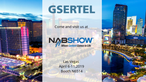 Visit Gsertel in Las Vegas. From 8th to 11th April 2019